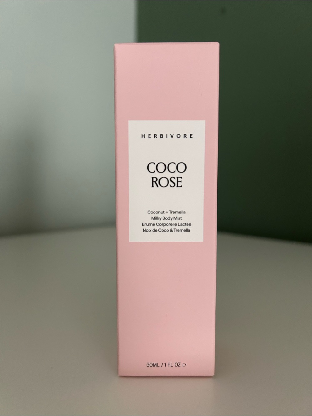 Herbivore Botanicals Coco Rose Milky Body Mist